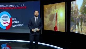 VIDEO România în fața provocărilor schimbărilor climatice. Valuri de căldură, boli infecțioase și impact economic